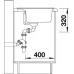 Кухонна мийка Blanco DALAGO 8 (518852) темна скеля