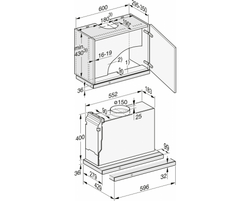 Витяжка Miele DAS 4630