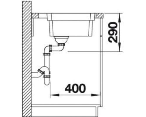 Кухонна мийка Blanco ETAGON 500-IF/A (521748)