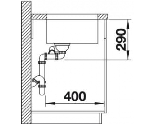 Кухонна мийка Blanco ANDANO 340/180-U (522979)