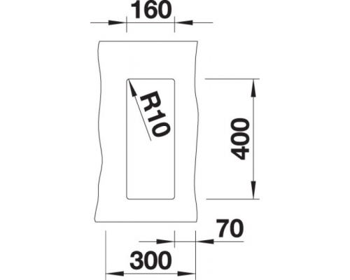 Кухонна мийка Blanco SUBLINE 160-U (523396) антрацит