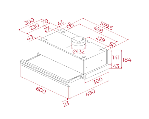 Телескопічна кухонна витяжка Teka CNL 6415 PLUS  40436822