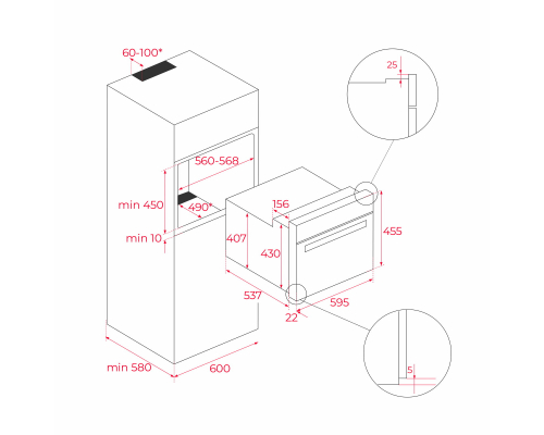 Духова шафа Teka HLC 840  41531024