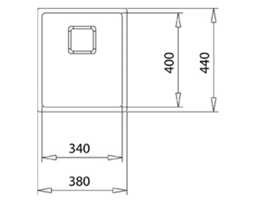 Мийка з нержавіючої сталі Teka FlexLinea RS15 34.40  115000015