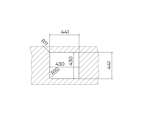 Мийка з нержавіючої сталі Fortinox Teka FlexLinea RS15 40.40  115000061