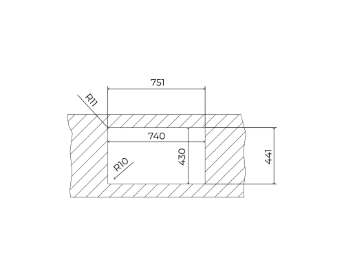 Мийка з нержавіючої сталі Fortinox Teka FlexLinea RS15 71.40  115000063