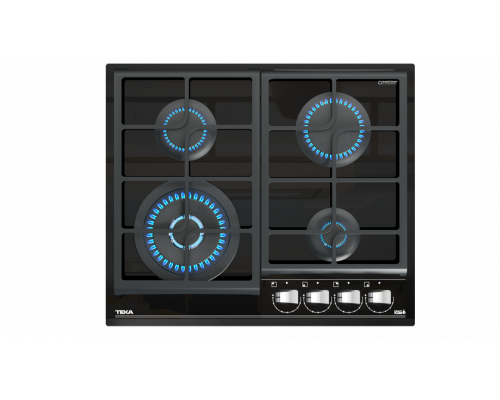 Склокерамічна газова варильна поверхня 60 см Teka GZC 64320 XBN  112570042