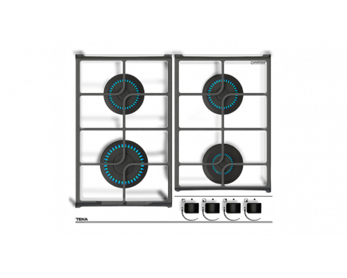 Скляна газова варильна поверхня 60 см Teka GBC 64100 KB  112580036