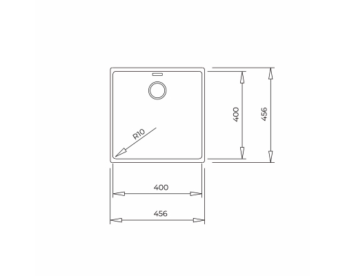 Гранітна мийка Teka Radea R10 40.40 M-TG  115230049