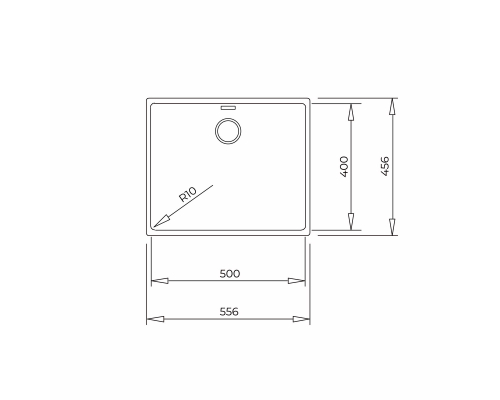 Гранітна мийка Teka Radea R10 50.40 M-TG  115230052
