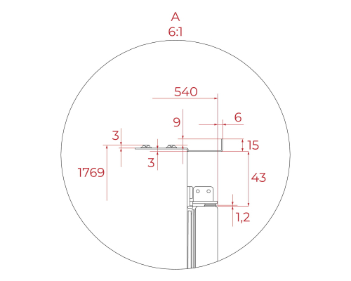 Вбудований холодильник Combi  NoFrost (морозильна камера) Teka RBF 73351 FI WH  113560022