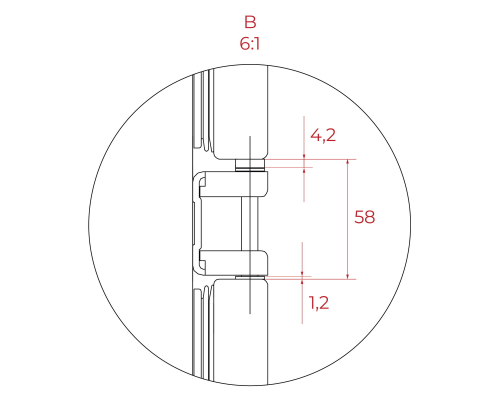 Вбудований холодильник Combi  NoFrost (морозильна камера) Teka RBF 73351 FI WH  113560022