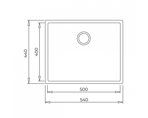 Гранітна мийка Teka Square 50.40 TG  115230021