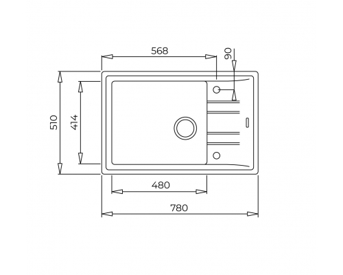 Гранітна мийка Teka Stone 60 S-TG 1B 1D  115330028