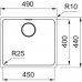 Кухонна  мийка Franke Mythos MYX 110-45 (122.0600.935) полірована