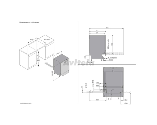 Посудомийна машина ASKO DFI8447D Посудомийна машина ASKO DFI8447D