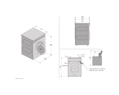Пральна машина ASKO W1094W