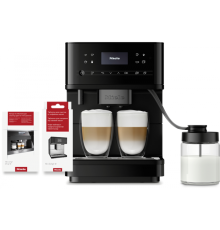 Кавомашина автоматична Miele CM 6360 чорний обсидіан матовий з комплектом хімії