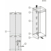 Вбудований двокамерний холодильник Miele KFN 7744 C