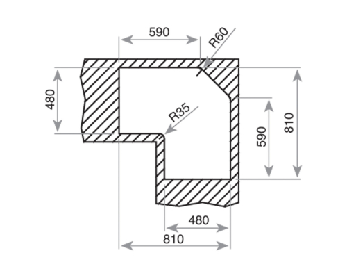 Мийка з нержавіючої сталі Teka Classic Angular 2B  10118005