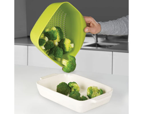 Друшляк Joseph Joseph Square Colander Green 40088