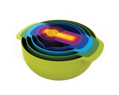 Набір кухонних мисок 9 шт. Joseph Joseph Nest Plus 9 Multicolor 40031