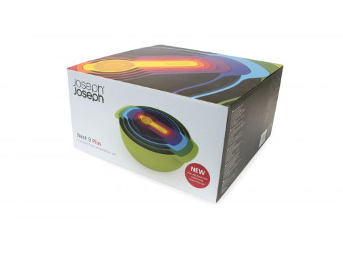 Набір кухонних мисок 9 шт. Joseph Joseph Nest Plus 9 Multicolor 40031