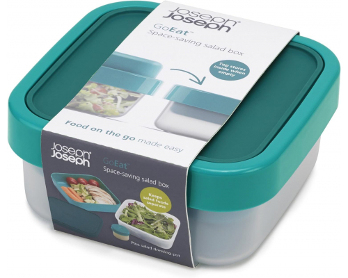 Ланч бокс для салату Joseph Joseph GoEat Compact 3-в-1 Teal 81066