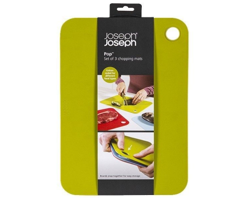 Набір дощок обробних 3 шт. Joseph Joseph Pop Multicolour 92104