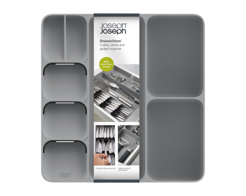 Лоток для столових приборів Joseph Joseph DrawerStore Grey 85127