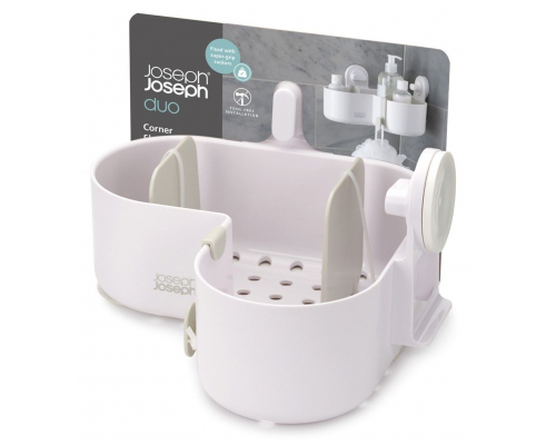 Полиця для душової кабіни кутова Joseph Joseph Duo Corner White 70570