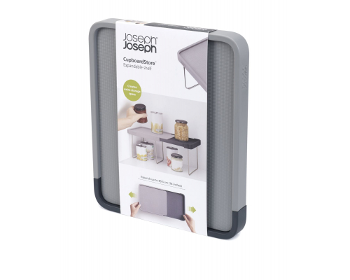 Полка на ніжках розсувна Joseph Joseph CupboardStore Grey 85194