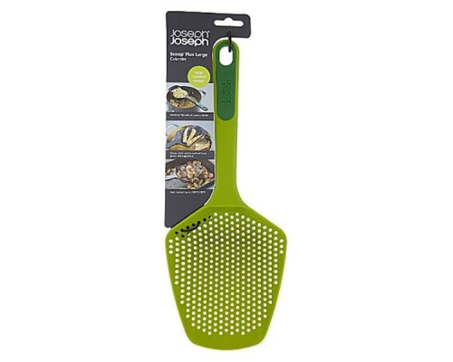 Шумівка з силіконовою ручкою Joseph Joseph Scoop Green 10065