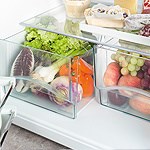 Прозорі контейнери для овочів та фруктів